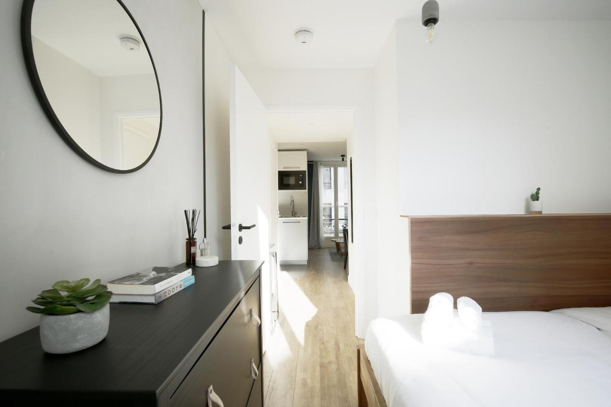 In A Designer With Private Terrace Parijs